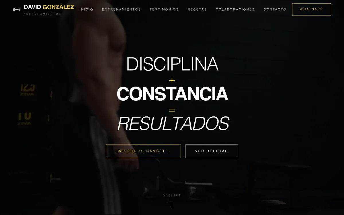 Web de alta conversión — davidgnzalez.com